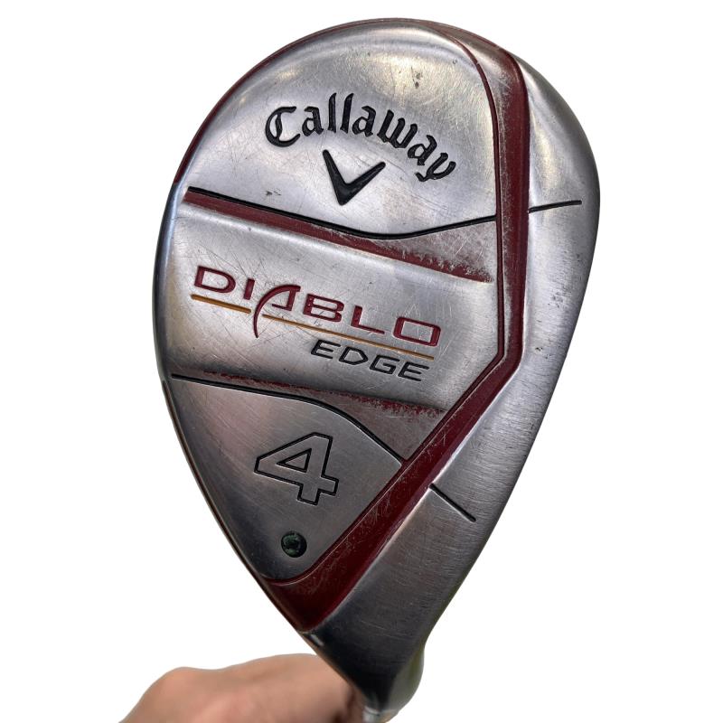 【中古】 キャロウェイ DIABLO EDGE(Red) 4H ユーティリティ UT DIABLO EDGE 55H (フレックスR) メンズ 男性用 右利き 右用 Cランク ゴルフクラブ