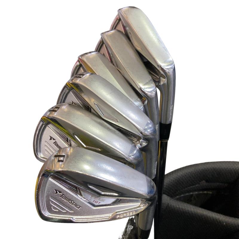 【中古】 ブリヂストン TOURSTAGE X-BLADE 707 6S アイアンセット IR NS PRO 950GH ウェイトフロー (フレックスS) メンズ 男性用 右利き 右用 Cランク ゴルフクラブ