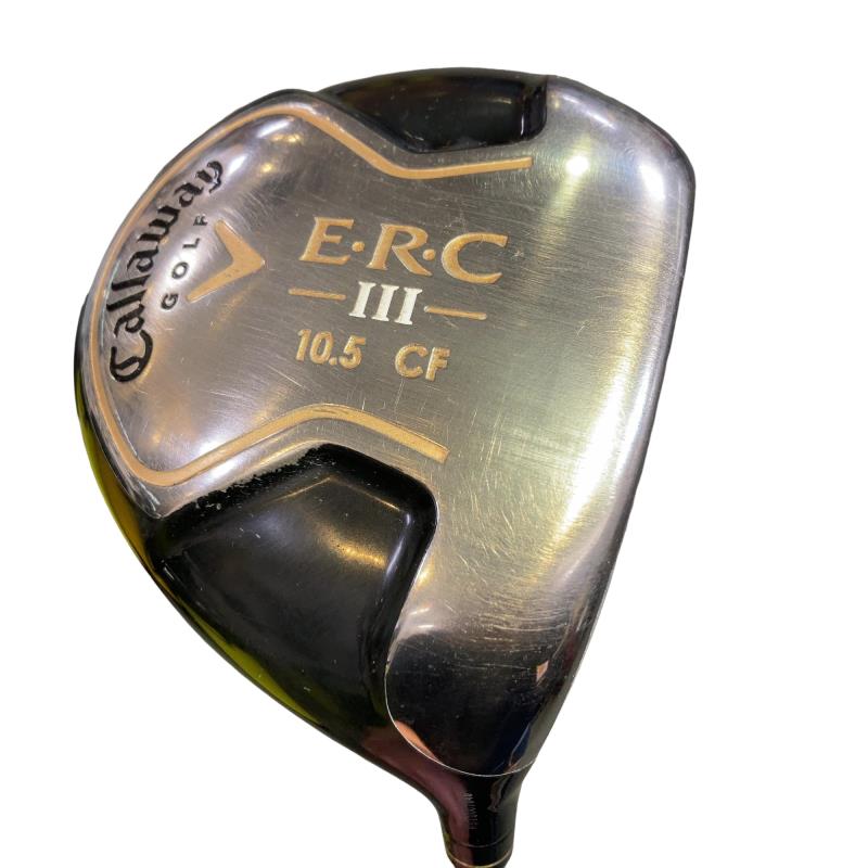 【中古】 キャロウェイ E・R・C III CF 10.5° ドライバー DR WD-1000 50 (フレックスSR) メンズ 男性用 右利き 右用 Cランク ゴルフクラブ
