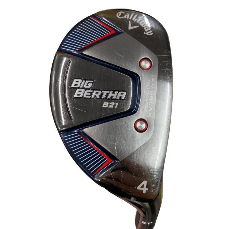 【中古】 キャロウェイ BIG BERTHA B21 U4 USA ありがた味 UT RCH65 (フレックスR) メンズ 成人男性用 右利き 右用 C位置づける ゴルフ野球クラブ
