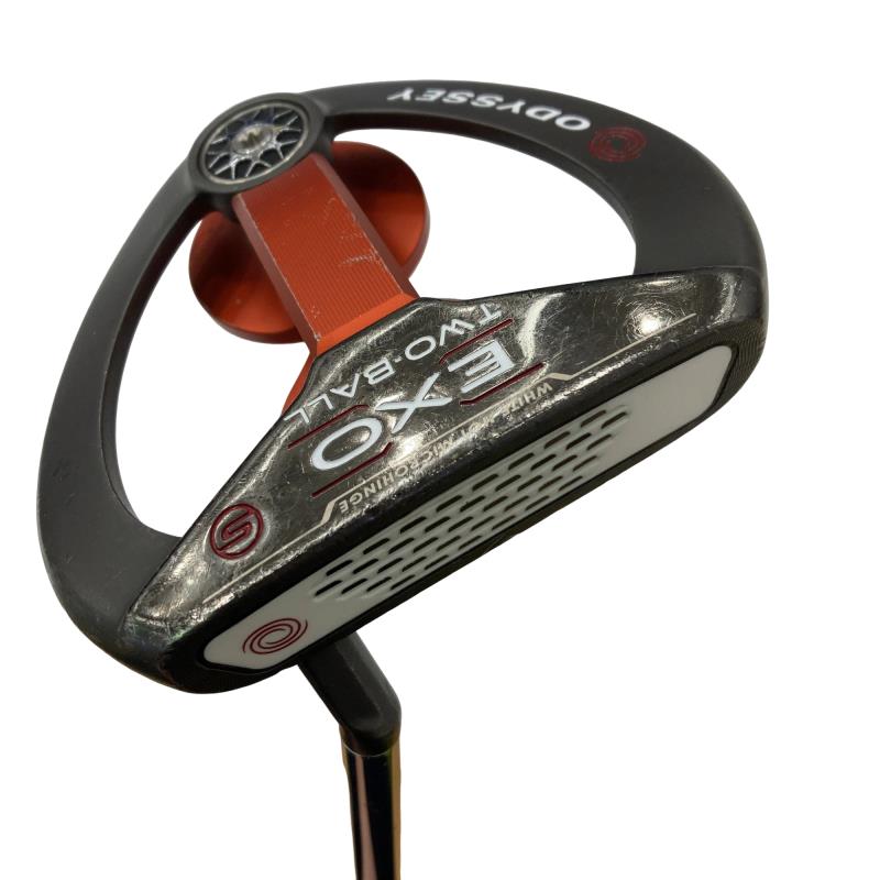 【中古】 オデッセイ EXO 2・BALL 34インチ パター PT スチール (フレックスその他) メンズ 男性用 右利き 右用 Cランク ゴルフクラブ