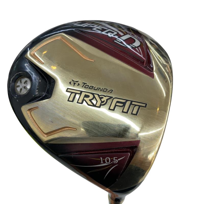 【中古】 ゴルフプランナー TOBUNDA TRY FIT SUPER D(2016) GOLD 10.5° ドライバー DR TF306d (フレックスR) メンズ 男性用 右利き 右用 Cランク ゴルフクラブ|ゴルフパートナー 中古クラブ店