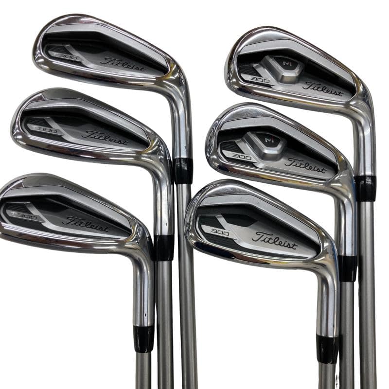 【中古】 タイトリスト Titleist T300(2021) 6S アイアン仕掛ける IR 3D055 (フレックス余分の物) メンズ 成人男性用 右利き 右用 C価値づける ゴルフ野球クラブ