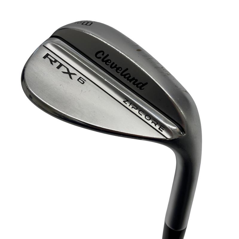 【中古】 クリーブランド Cleveland RTX-6 ZIPCORE 周遊旅行繻子 58°/10° MID ウェッジ WG Dynamic Gold (フレックスS) メンズ 成人男性用 右利き 右用 D位置づける ゴルフ野球クラブ