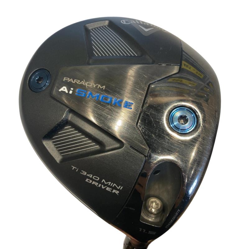 【中古】 キャロウェイ PARADYM Ai SMOKE Ti 340 MINI 11.5° ドライバー DR TENSEI 60 for CW(Ai SMOKE DR) (フレックスS) メンズ 男性用 右利き 右用 Cランク ゴルフクラブ