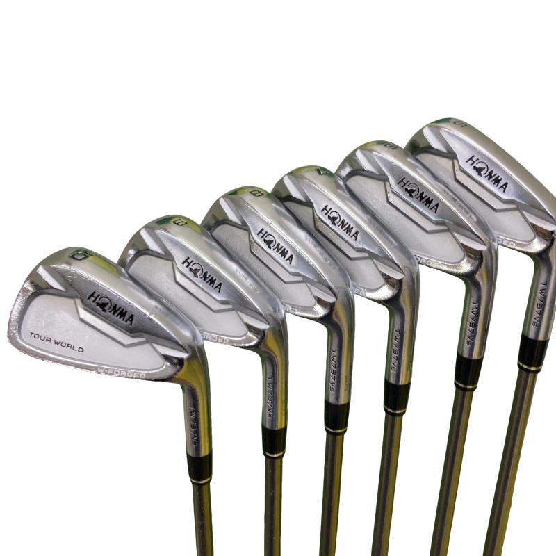 【中古】 本間ゴルフ TOUR WORLD TW737Vs 6S アイアンセット IR VIZARD IB85 (フレックスS) メンズ 男性用 右利き 右用 Cランク ゴルフクラブ