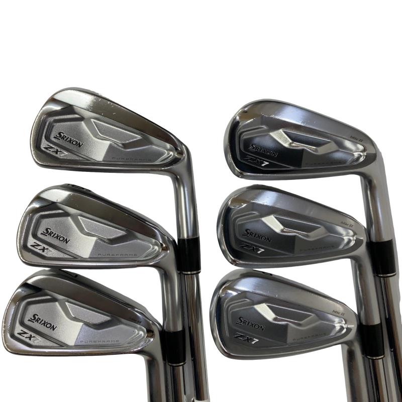 【中古】 ダンロップ SRIXON ZX7 Mk II 6S アイアンセット IR Dynamic Gold D.S.T (フレックスS) メンズ 男性用 右利き 右用 Cランク ゴルフクラブ 42,663円