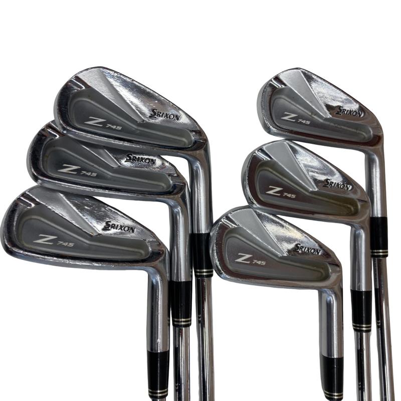 【中古】 ダンロップ SRIXON Z745  6S アイアン書き割り IR Dynamic Gold D.S.T (フレックスS) メンズ 成人男性用 右利き 右用 D位置づける ゴルフ野球クラブ