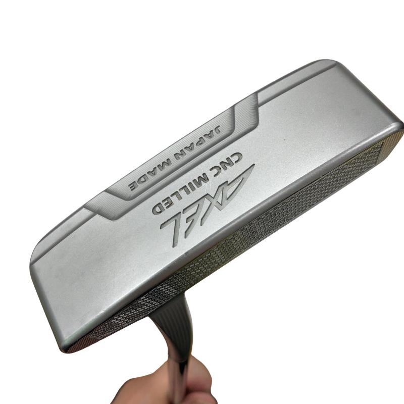 【中古】 つるや AXEL CNC MILLED BLADE(2015) 34in パター PT スチール写真 (フレックス余分の物) メンズ 成人男性用 右利き 右用 C序列付ける ゴルフ野球クラブ