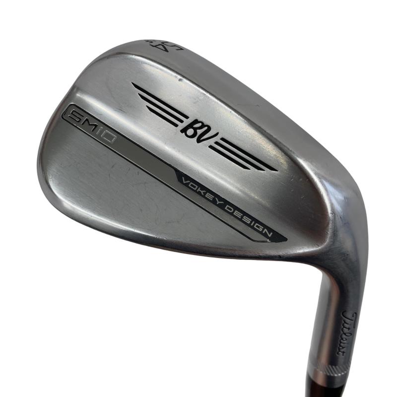 【中古】 タイトリスト VOKEY SPIN MILLED SM10 ツアークロム 54°/14°F ウェッジ WG Dynamic Gold (フレックスS) メンズ 男性用 右利き 右用 Cランク ゴルフクラブ