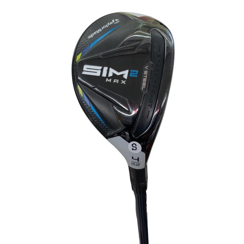 【中古】 テーラーメイド SIM2 MAX U4 ユーティリティ UT TENSEI BLUE TM60(SIM2 UT) (フレックスS) メンズ 男性用 右利き 右用 Cランク ゴルフクラブ