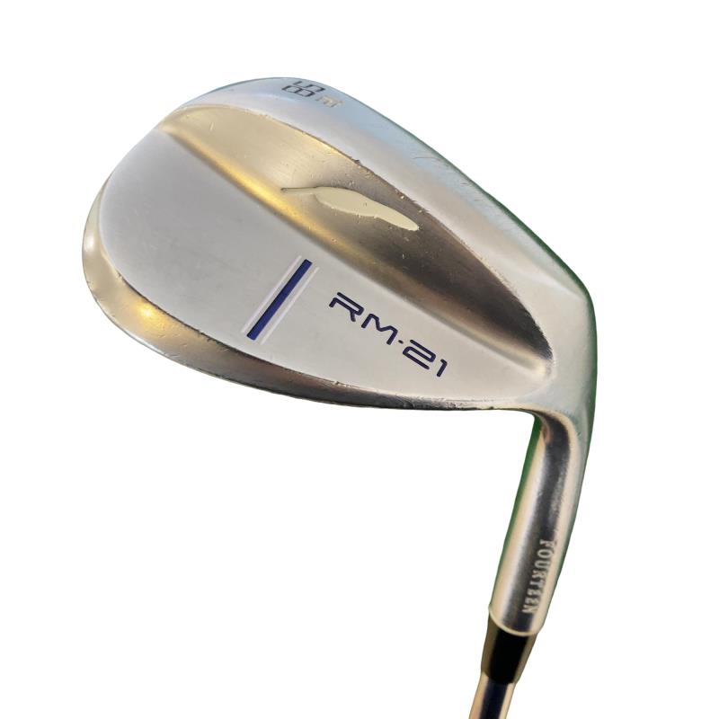 【中古】 フォーティーン RM-21 ニッケルクロムメッキ 58°/12° ウェッジ WG Dynamic Gold (フレックスその他) メンズ 男性用 右利き 右用 Cランク ゴルフクラブ