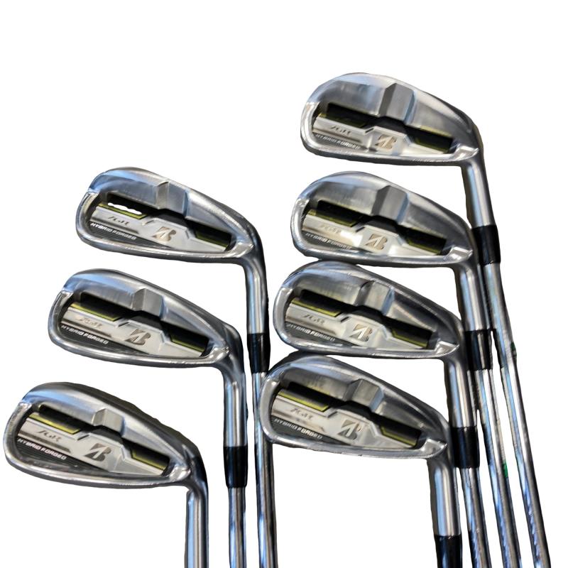 【中古】 ブリヂストン BRIDGESTONE JGR HYBRID FORGED 9S アイアンセット IR NS PRO ZELOS 8 (フレックスS) メンズ 男性用 右利き 右用 Cランク ゴルフクラブ｜ゴルフパートナー 中古クラブ店