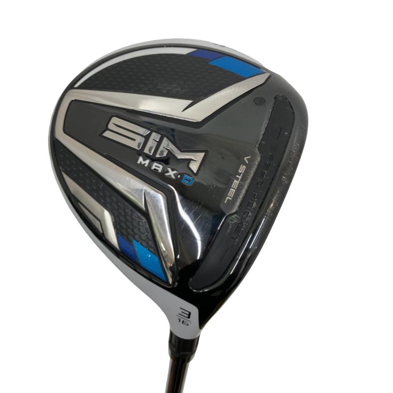 【中古】 テーラーメイド SIM MAX-D 3W USA フェアウェイウッド FW 純正特注シャフト (フレックスS) メンズ 男性用 右利き 右用 Cランク ゴルフクラブ