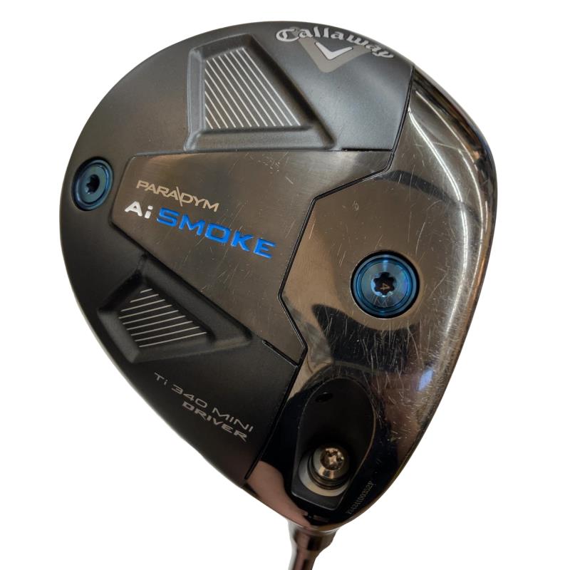【中古】 キャロウェイ PARADYM Ai SMOKE Ti 340 MINI 13.5° ドライバー DR 純正特注シャフト (フレックスS) メンズ 男性用 右利き 右用 Cランク ゴルフクラブ