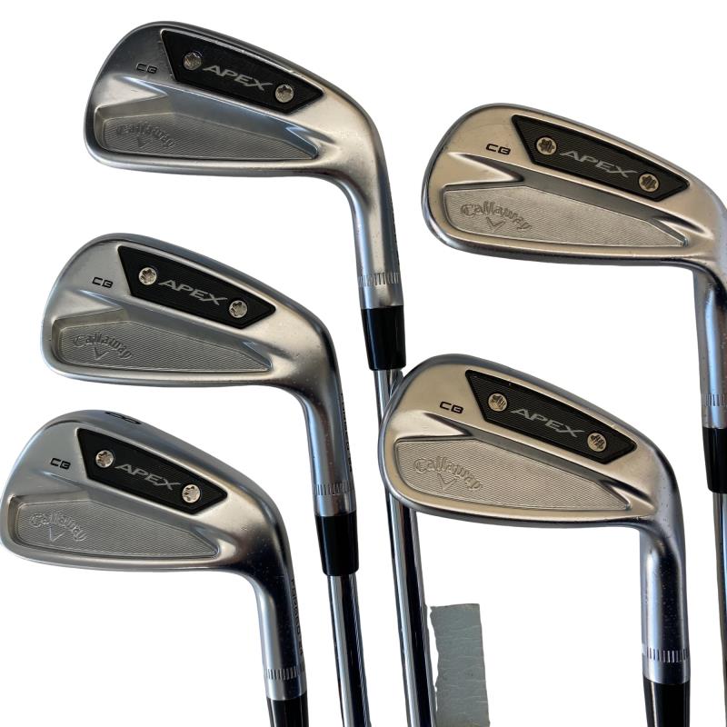 【中古】 キャロウェイ APEX CB(2024) 6S アイアン仕掛ける IR Dynamic Gold MID 115 (フレックスS) メンズ 成人男性用 右利き 右用 C価値づける ゴルフ野球クラブ