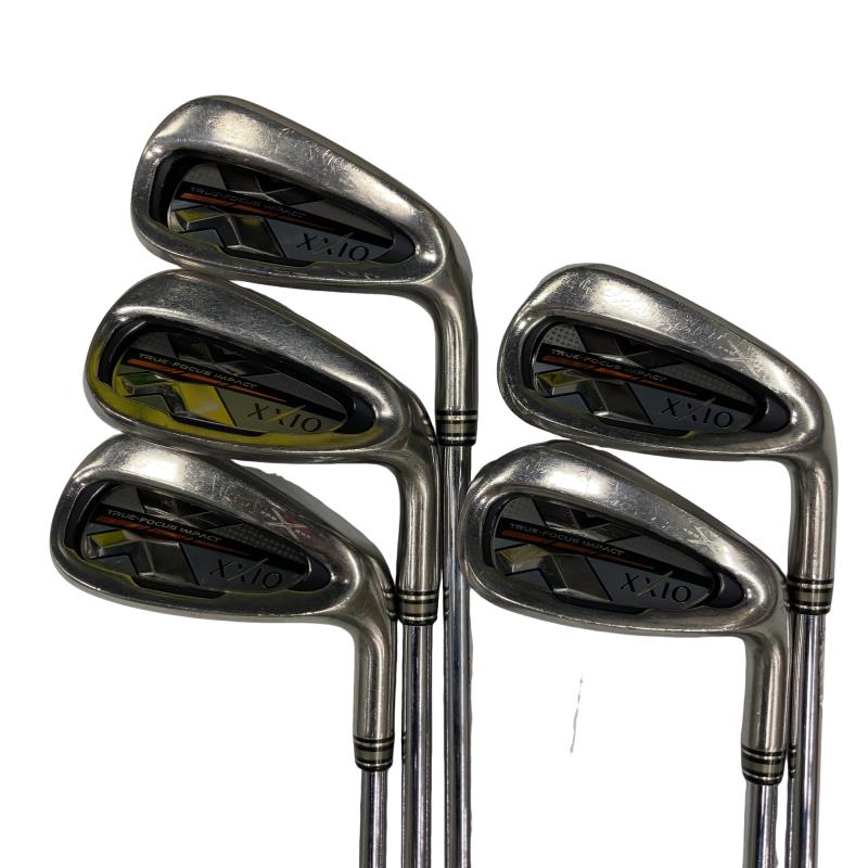 【中古】 ダンロップ XXIO(2018) 5S アイアンセット IR NS PRO 870GH D.S.T for XXIO (フレックスS) メンズ 男性用 右利き 右用 Cランク ゴルフクラブ
