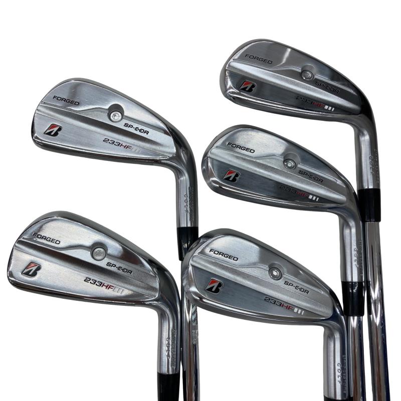 【中古】 ブリヂストン BRIDGESTONE 233HF 5S アイアン仕掛ける IR 完全無欠特注立て坑 (フレックスS) メンズ 成人男性用 右利き 右用 B価値づける ゴルフ野球クラブ