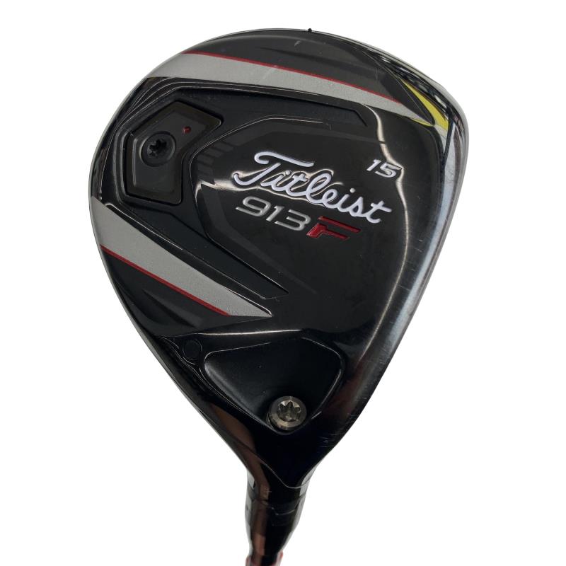 【中古】 タイトリスト 913 F 15° フェアウェイウッド FW Titleist ROMBAX 55 (フレックスSR) メンズ 男性用 右利き 右用 Cランク ゴルフクラブ