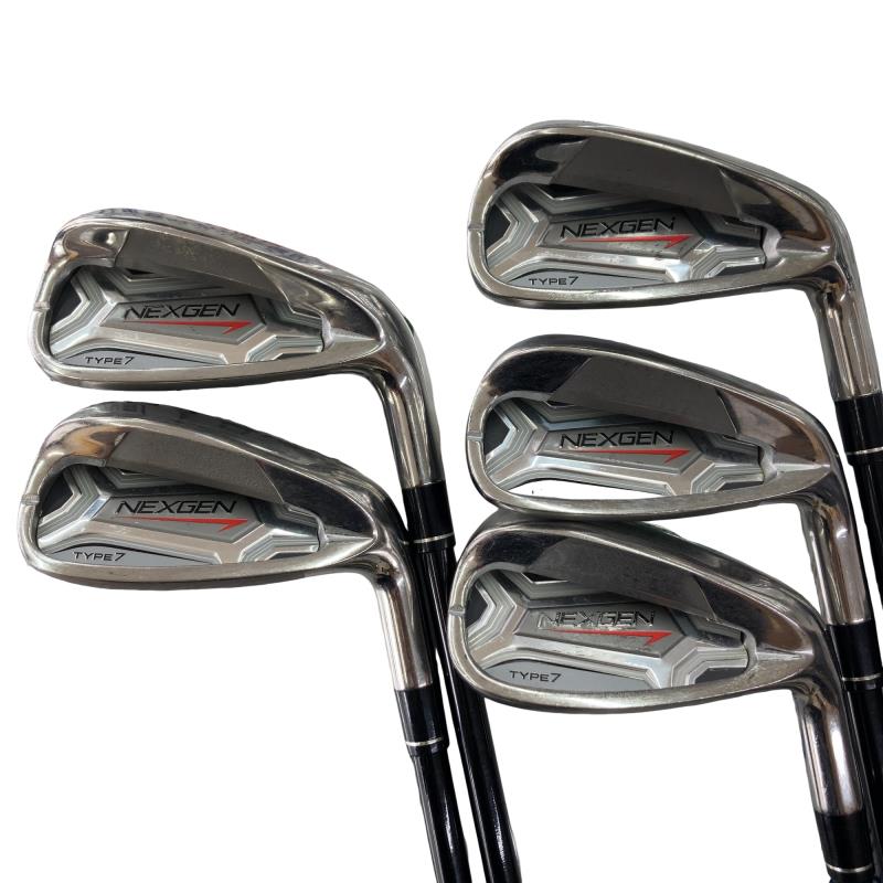【中古】 ゴルフ共同作業者 NEXGEN(2019) 5S アイアン書き割り IR NEXGEN E.I.F(BK) JI-895-8 (フレックス余分の物) メンズ 成人男性用 右利き 右用 C位置づける ゴルフ野球クラブ