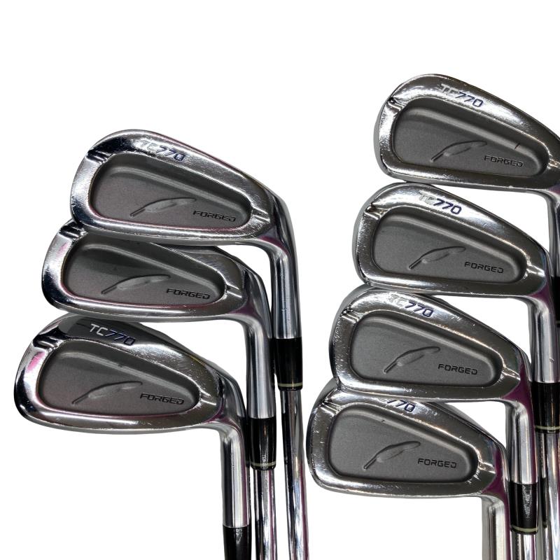 【中古】 フォーティーン TC-770 FORGED(2015) 7S アイアン書き割り IR NS PRO MODUS3 TOUR105 (フレックスS) メンズ 成人男性用 右利き 右用 C位置づける ゴルフ野球クラブ
