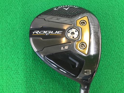 【中古】 キャロウェイ ROGUE ST LS 3W フェアウェイウッド FW TENSEI 55 for CW(ROGUE ST FW) (フレックスS) メンズ 男性用 右利き 右用 Cランク ゴルフクラブ