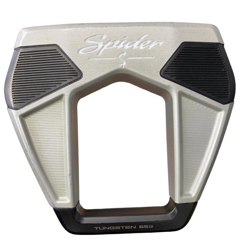 【中古】 テーラーメイド Spider S CHALK 34インチ パター PT スチール(ブラック) (フレックスその他) メンズ 男性用 右利き 右用 Cランク ゴルフクラブ｜ゴルフパートナー 中古クラブ店