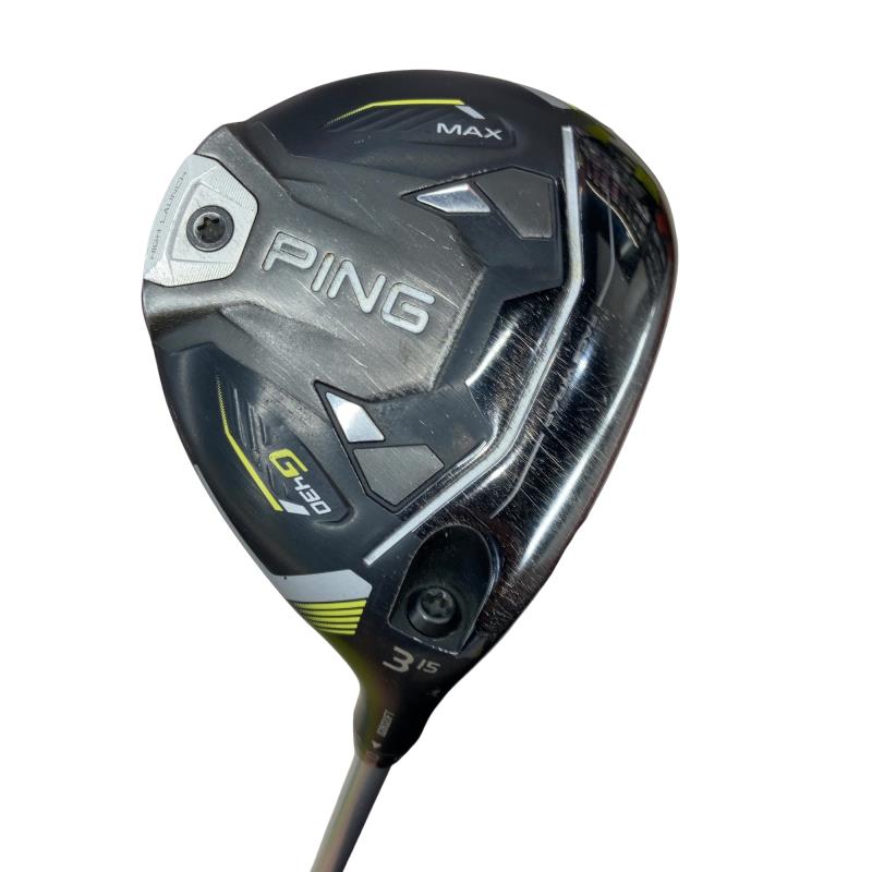 【中古】 ピン G430 MAX 3W フェアウェイウッド FW SPEEDER NX 45(FW) (フレックス余分の物) メンズ 成人男性用 右利き 右用 D序列付ける ゴルフ野球クラブ