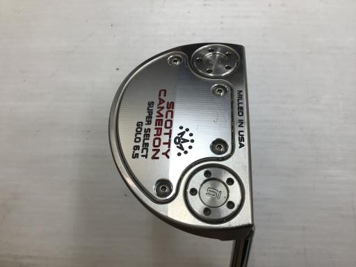 【中古】 タイトリスト SCOTTY CAMERON SUPER SELECT GOLO 6.5 34インチ パター PT スチール (フレックスその他) メンズ 男性用 右利き 右用 Cランク ゴルフクラブ