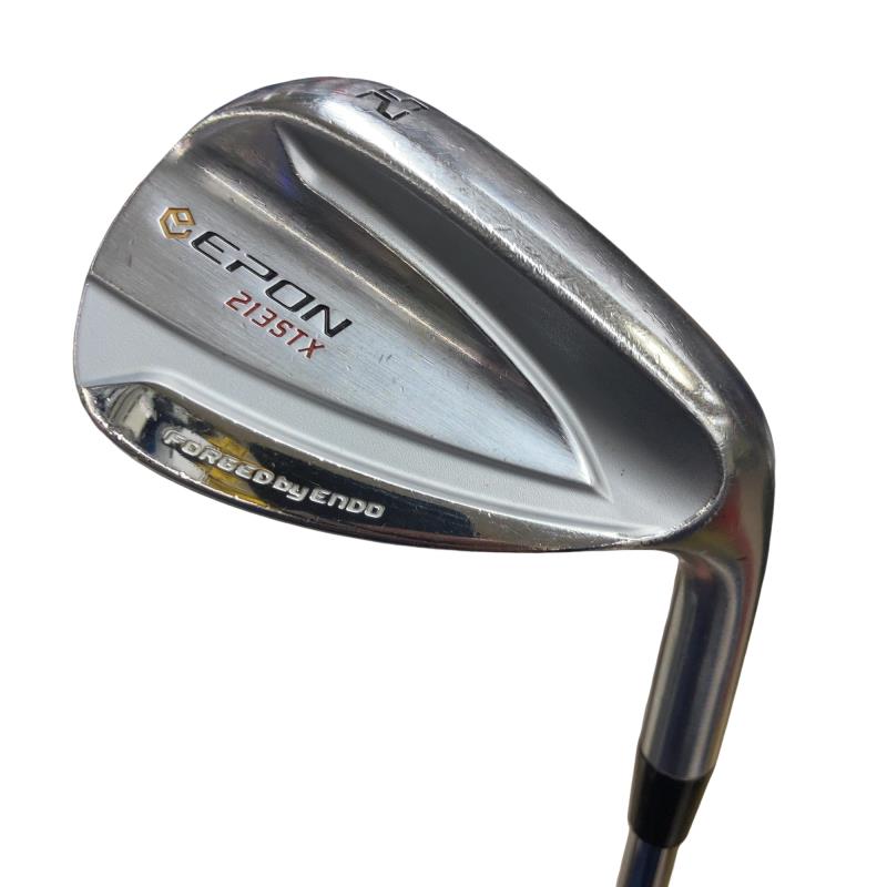 【中古】 エポンゴルフ株式会社 EPON 213STX(メッキ) 52° ウェッジ WG リシャフト (フレックスその他) メンズ 男性用 右利き 右用 Cランク ゴルフクラブ