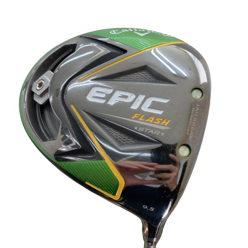 【中古】 キャロウェイ EPIC FLASH STAR  9.5° １番ウッド DR Speeder EVOLUTION for CW(１番ウッド) (フレックスS) メンズ 成人男性用 右利き 右用 C序列付ける ゴルフ野球クラブ