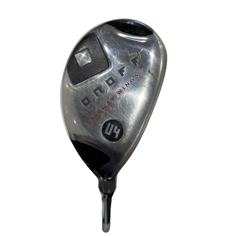 【中古】 ダイワ(グローブライド) ONOFF FAIRWAY WINGS(2017) KURO U4 ありがた味 UT リシャフト (フレックス余分の物) メンズ 成人男性用 右利き 右用 C序列付ける ゴルフ野球クラブ