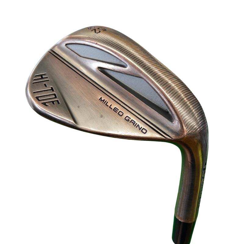 【中古】 テーラーメイド Taylor Made MILLED GRIND HI-TOE(2022) 52°/09° ウェッジ WG Dynamic Gold (フレックスS) メンズ 男性用 右利き 右用 Cランク ゴルフクラブ