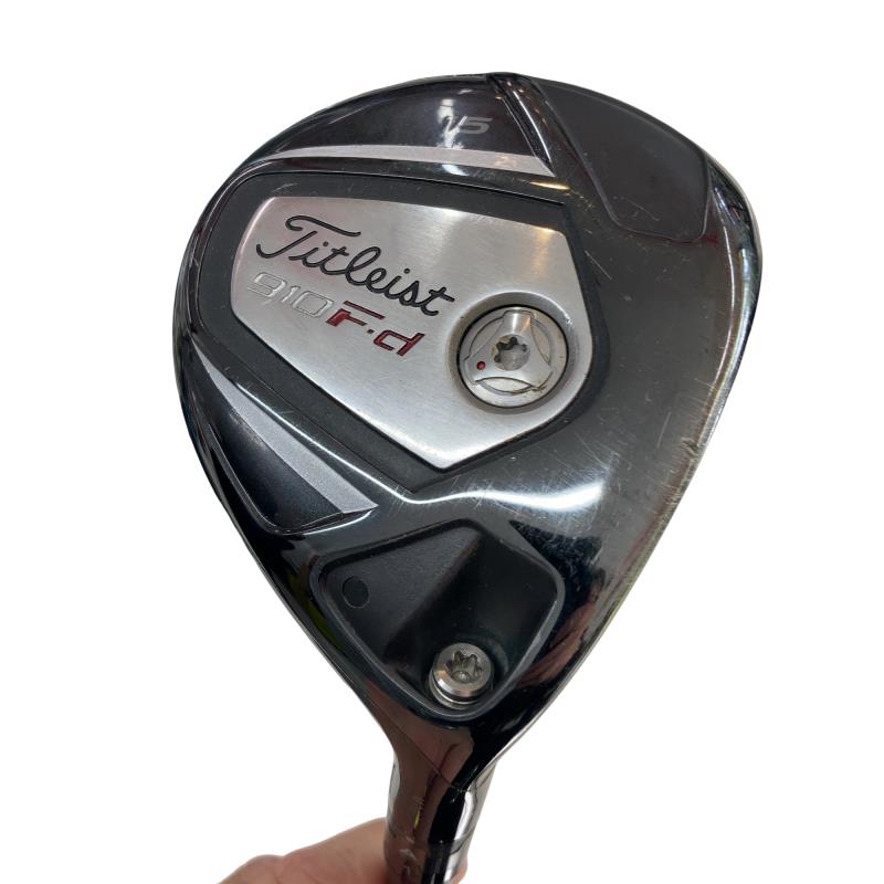 【中古】 タイトリスト 910 F・d 15° フェアウェイウッド FW Diamana ’ahina 60 (フレックスS) メンズ 男性用 右利き 右用 Cランク ゴルフクラブ