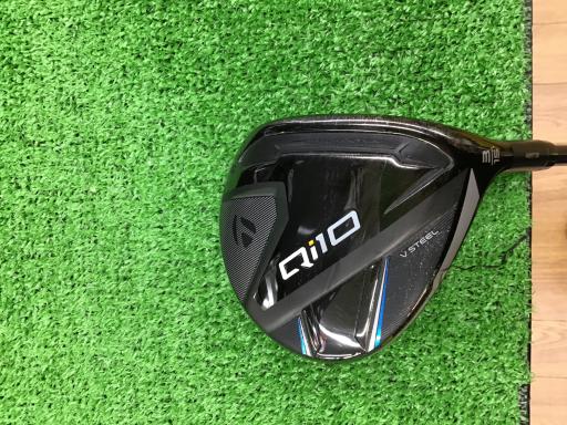 【中古】 テーラーメイド Qi10 3W フェアウェイウッド FW Diamana BLUE TM50(Qi10 FW) (フレックスS) メンズ 男性用 右利き 右用 Cランク ゴルフクラブ
