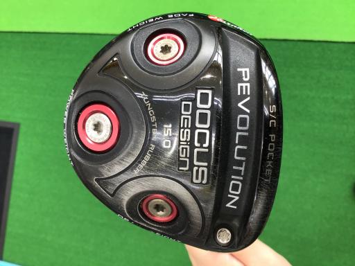 【中古】 DOCUS DOCUS DESIGN REVOLUTION F3 フェアウェイウッド FW リシャフト (フレックスその他) メンズ 男性用 右利き 右用 Cランク ゴルフクラブ