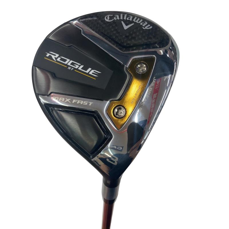 【中古】 キャロウェイ ROGUE ST MAX FAST 3W フェアウェイウッド FW リシャフト (フレックスその他) メンズ 男性用 右利き 右用 Bランク ゴルフクラブ