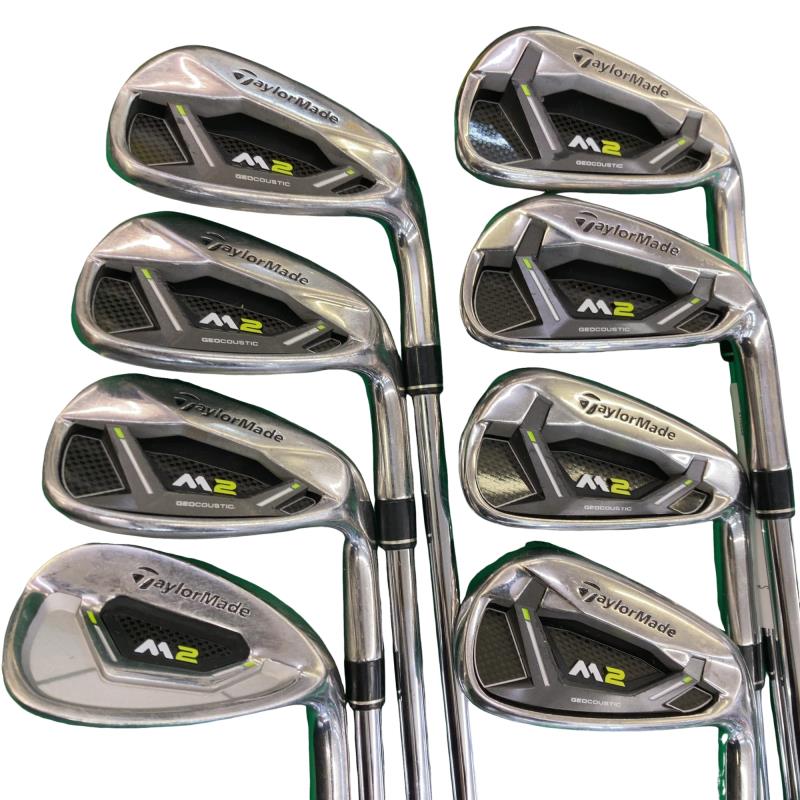 【中古】 テーラーメイド M2(2017) 8S USA アイアンセット IR RE-AX 88 HL STEEL (フレックスS) メンズ 男性用 右利き 右用 Dランク ゴルフクラブ｜ゴルフパートナー 中古クラブ店 36,886円