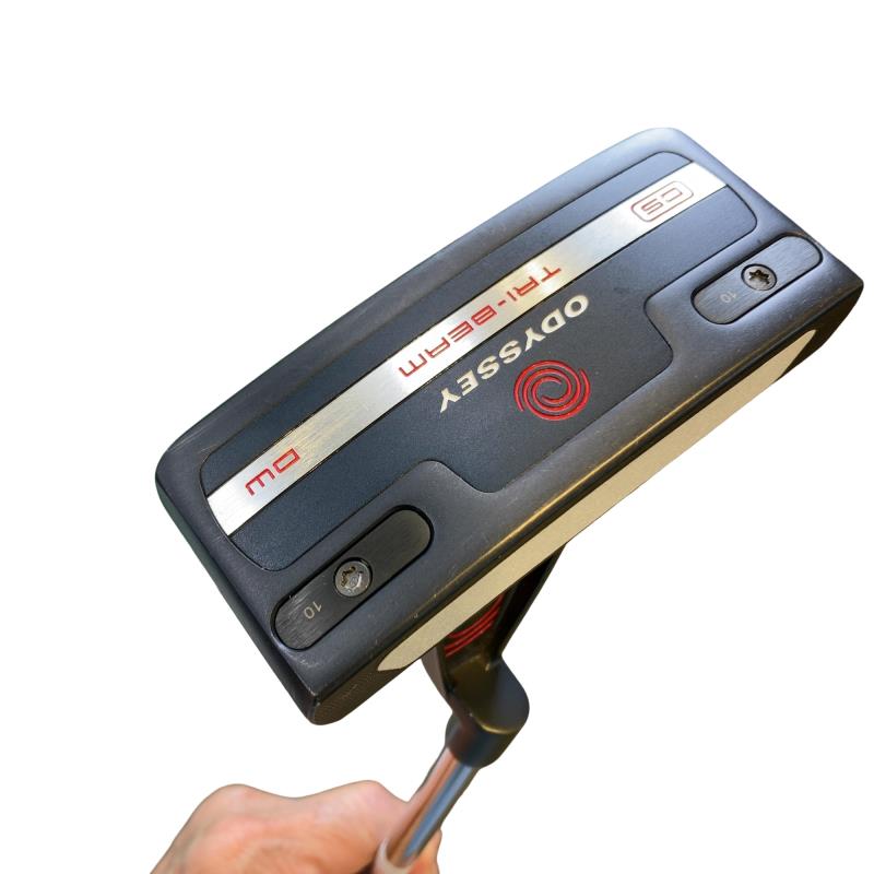 【中古】 オデッセイ TRI-BEAM DOUBLE WIDE CS 34in パター PT STROKE LAB(2023) (フレックス余分の物) メンズ 成人男性用 右利き 右用 C価値づける ゴルフ野球クラブ