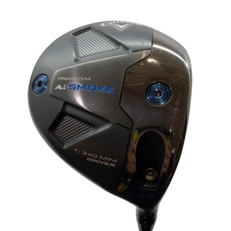 【中古】 キャロウェイ PARADYM Ai SMOKE Ti 340 MINI 11.5° ドライバー DR TENSEI 60 for CW(Ai SMOKE DR) (フレックスS) メンズ 男性用 右利き 右用 Cランク ゴルフクラブ