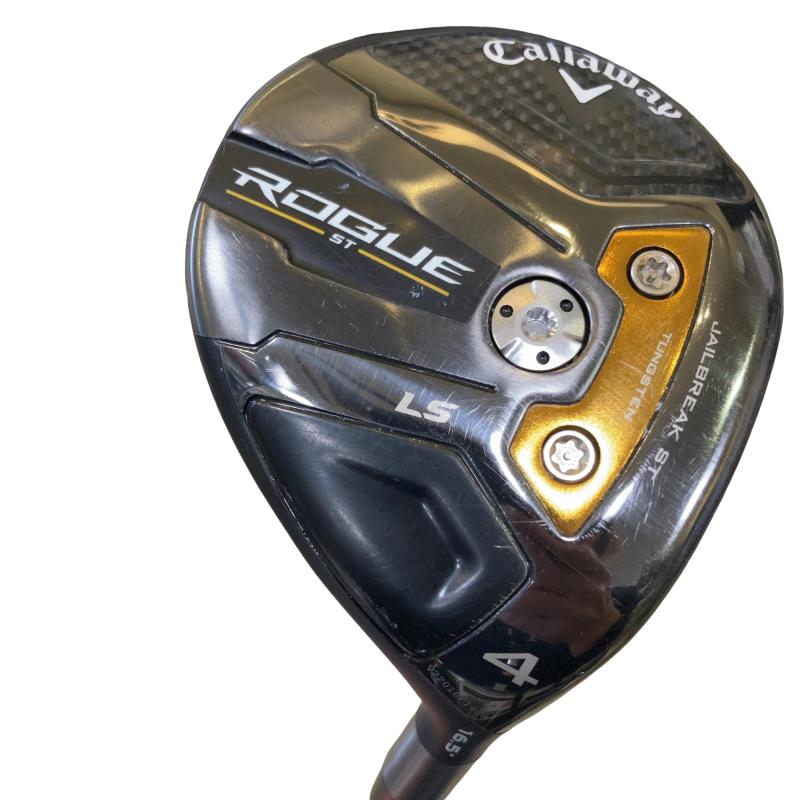 【中古】 キャロウェイ ROGUE ST LS 4W フェアウェイウッド FW TENSEI 55 for CW(ROGUE ST FW) (フレックスS) メンズ 男性用 右利き 右用 Cランク ゴルフクラブ｜ゴルフパートナー 中古クラブ店