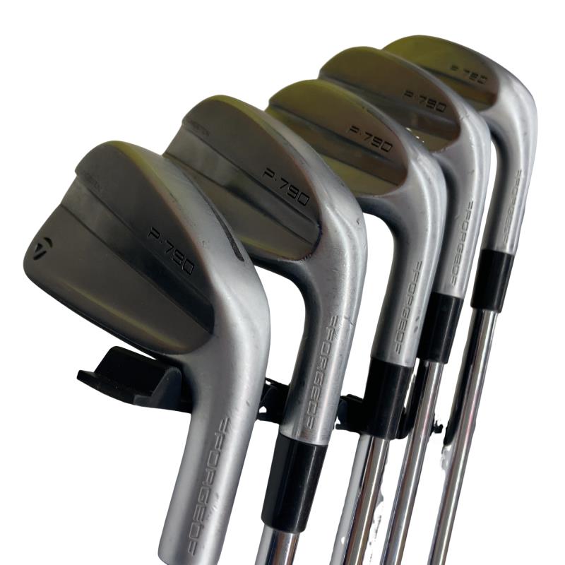 【中古】 テーラーメイド Taylor Made P・790(2023) 5S アイアンセット IR NS PRO MODUS3 TOUR105 (フレックスS) メンズ 男性用 右利き 右用 Cランク ゴルフクラブ