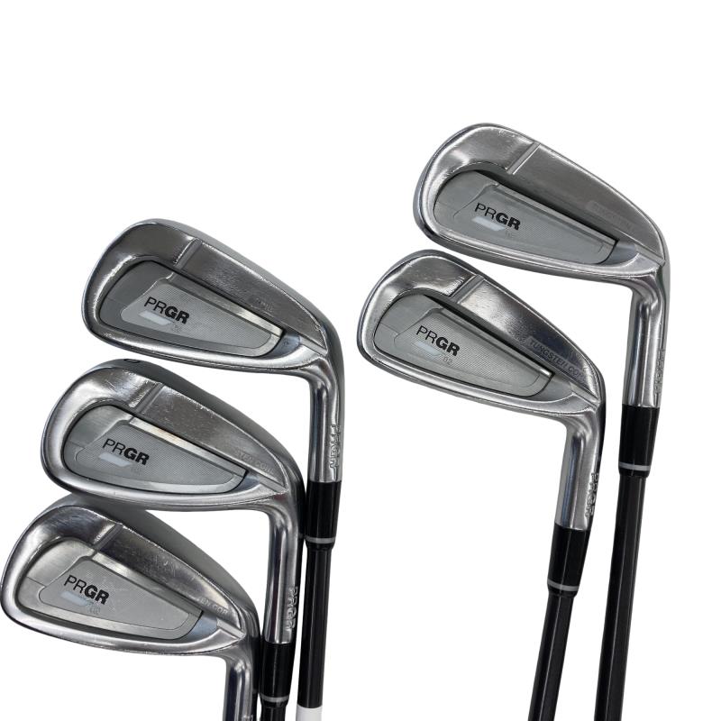 【中古】 労働者階級歯車 PRGR 02 5S アイアン仕掛ける IR Diamana FOR PRGR(2020 IR) (フレックスSR) メンズ 成人男性用 右利き 右用 C序列付ける ゴルフ野球クラブ