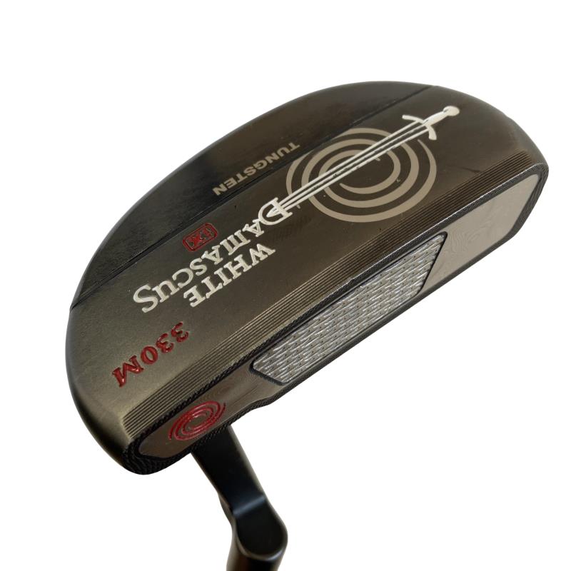 【中古】 オデッセイ WHITE DAMASCUS ix 330M(カスタム) パター PT 完全無欠特注立て坑 (フレックス余分の物) メンズ 成人男性用 右利き 右用 C序列付ける ゴルフ野球クラブ