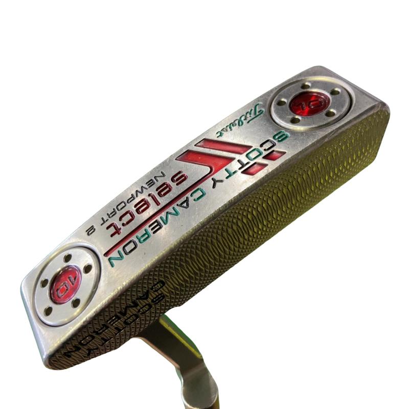 【中古】 タイトリスト SCOTTY CAMERON select NEWPORT 2(2014) 35in パター PT スチール写真 (フレックス余分の物) メンズ 成人男性用 右利き 右用 C価値づける ゴルフ野球クラブ