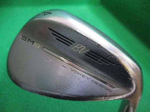 【中古】 タイトリスト VOKEY SPIN MILLED SM9 ツアークロム 54°/12°D ウェッジ WG BV 105 (フレックスその他) メンズ 男性用 右利き 右用 Dランク ゴルフクラブ