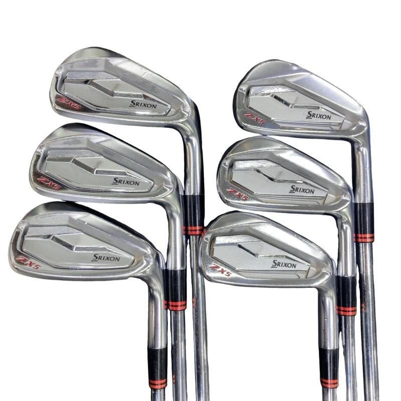 【中古】 ダンロップ SRIXON ZX5 限定(レッド) 6S アイアンセット IR NS PRO MODUS3 TOUR105 Design Tuning(レッド) (フレックスS) メンズ 男性用 右利き 右用 Cランク ゴルフクラブ｜ゴルフパートナー 中古クラブ店