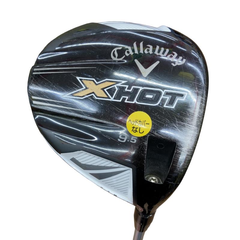 【中古】 キャロウェイ X HOT  9.5° １番ウッド DR X HOT 55W(１番ウッド) (フレックスSR) メンズ 成人男性用 右利き 右用 C価値づける ゴルフ野球クラブ