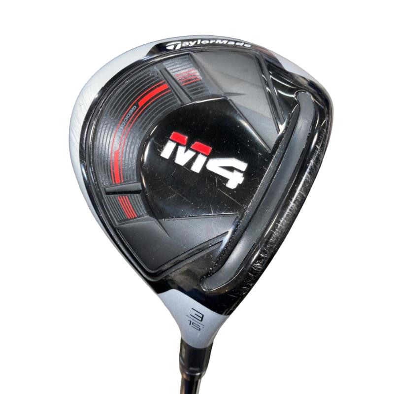 【中古】 テーラーメイド M4(2021) 3W フェアウェイウッド FW Fujikura ATMOS Red 5 (フレックスR) メンズ 男性用 右利き 右用 Cランク ゴルフクラブ
