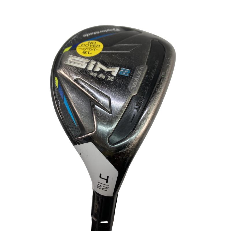 【中古】 テーラーメイド SIM2 MAX U4 ユーティリティ UT TENSEI BLUE TM60(SIM2 UT) (フレックスR) メンズ 男性用 右利き 右用 Dランク ゴルフクラブ
